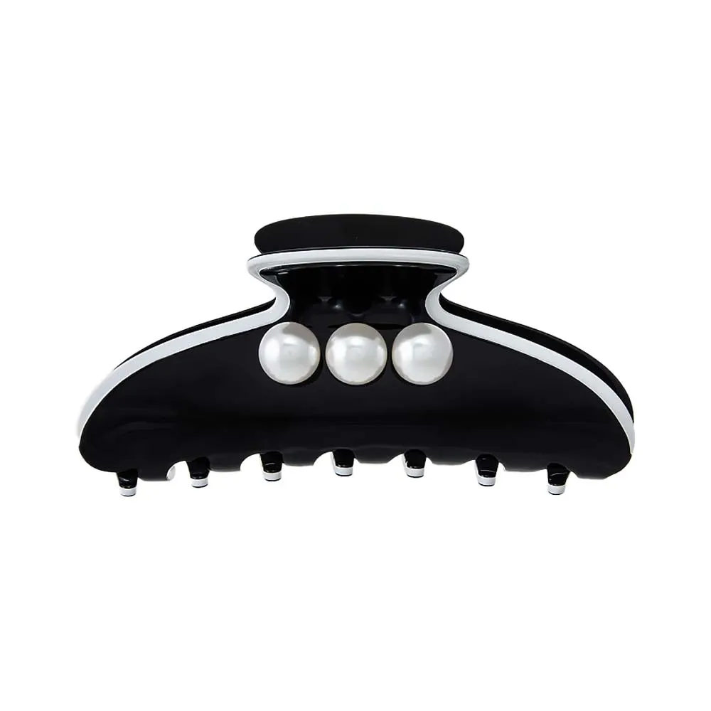 Triple Pearl Classic Medium Claw Clip sold by Adina Eden's product image thumbnail 3