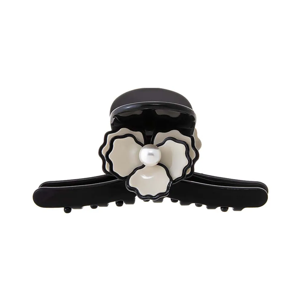 Pearl Flower Loop Large Claw Clip sold by Adina Eden's