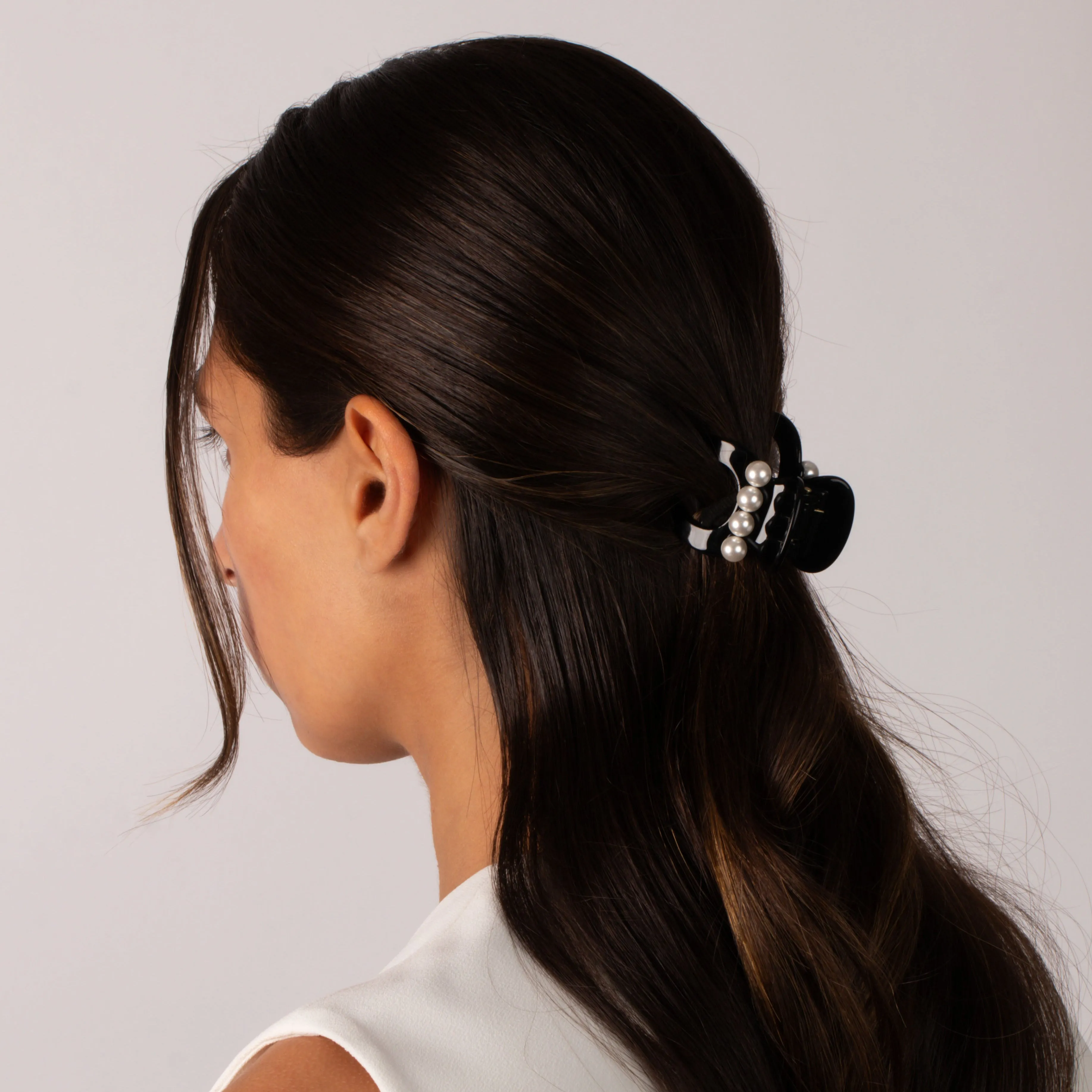 Pearl Octopuse Medium Claw Clip sold by Adina Eden's product image thumbnail 2