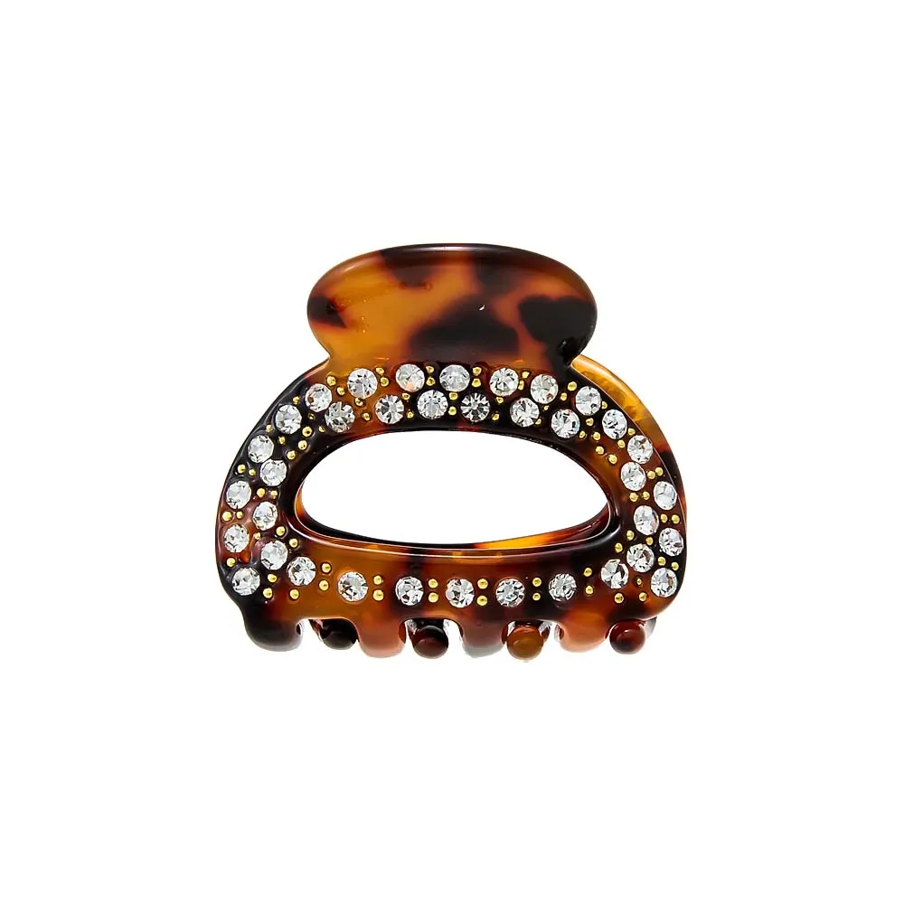 Rhinestone Cutout Small Hair Claw Clip sold by Adina Eden's product image thumbnail 5