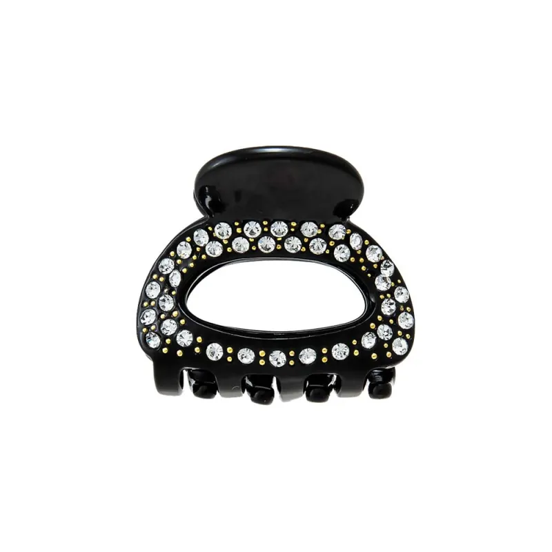 Rhinestone Cutout Small Hair Claw Clip sold by Adina Eden's