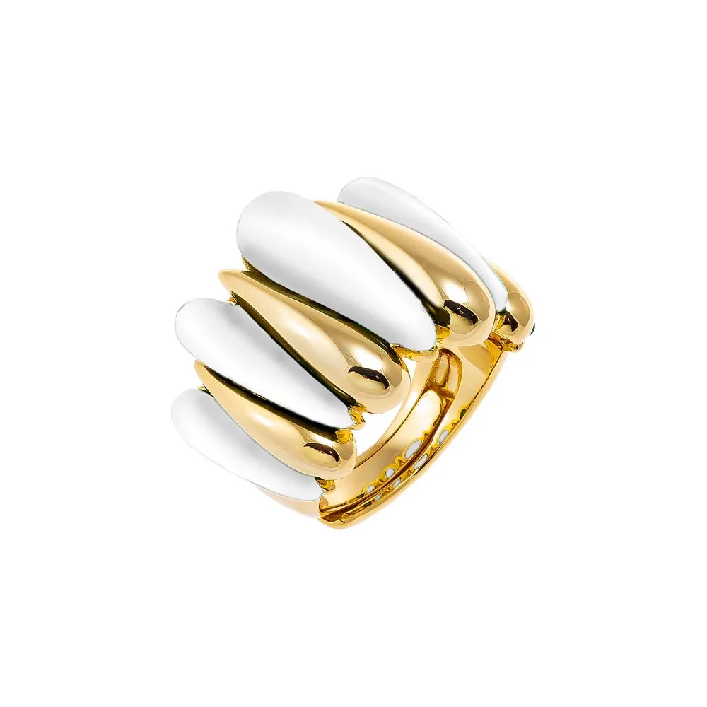 Fancy Solid & Colored Stone Teardrops Ring sold by Adina Eden's product image thumbnail 2