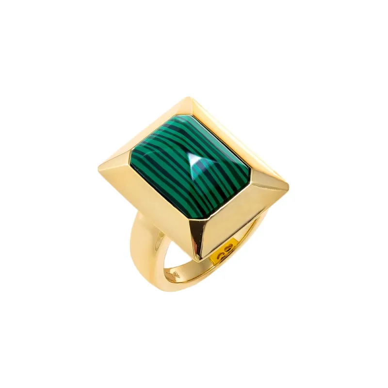 Colored Baguette Stone Rectangle Ring sold by Adina Eden's