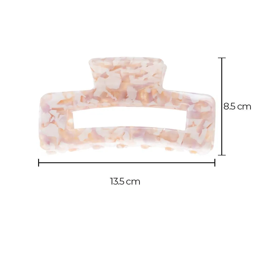 Large Open Rectangle Hair Claw Clip sold by Adina Eden's product image thumbnail 4