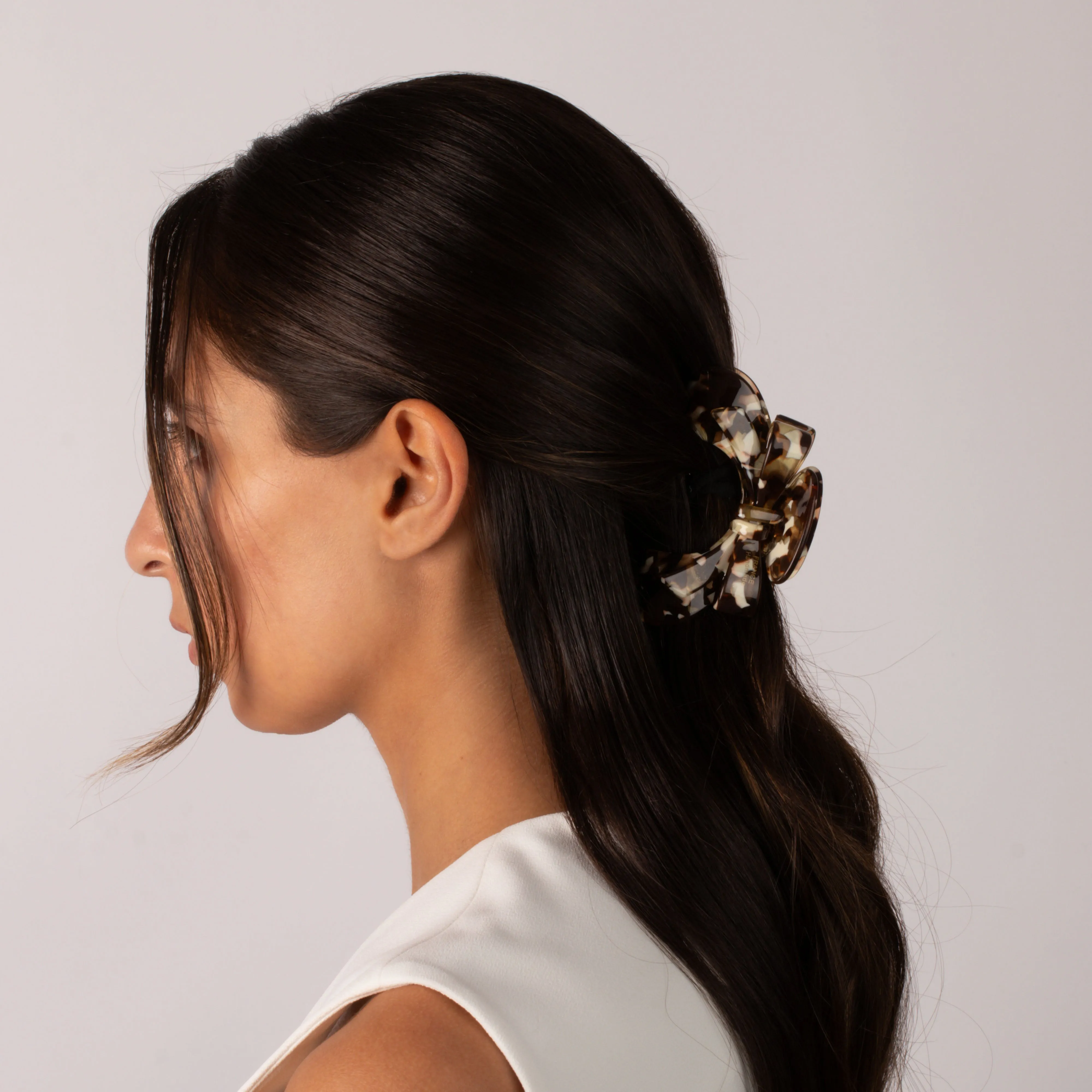 Large Open Bow Tie Hair Claw Clip sold by Adina Eden's product image thumbnail 2