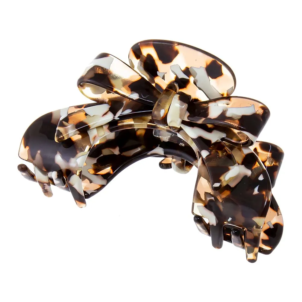 Large Open Bow Tie Hair Claw Clip sold by Adina Eden's product image thumbnail 5