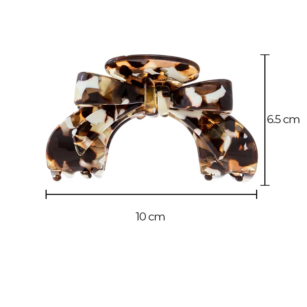 Large Open Bow Tie Hair Claw Clip sold by Adina Eden's product image thumbnail 4