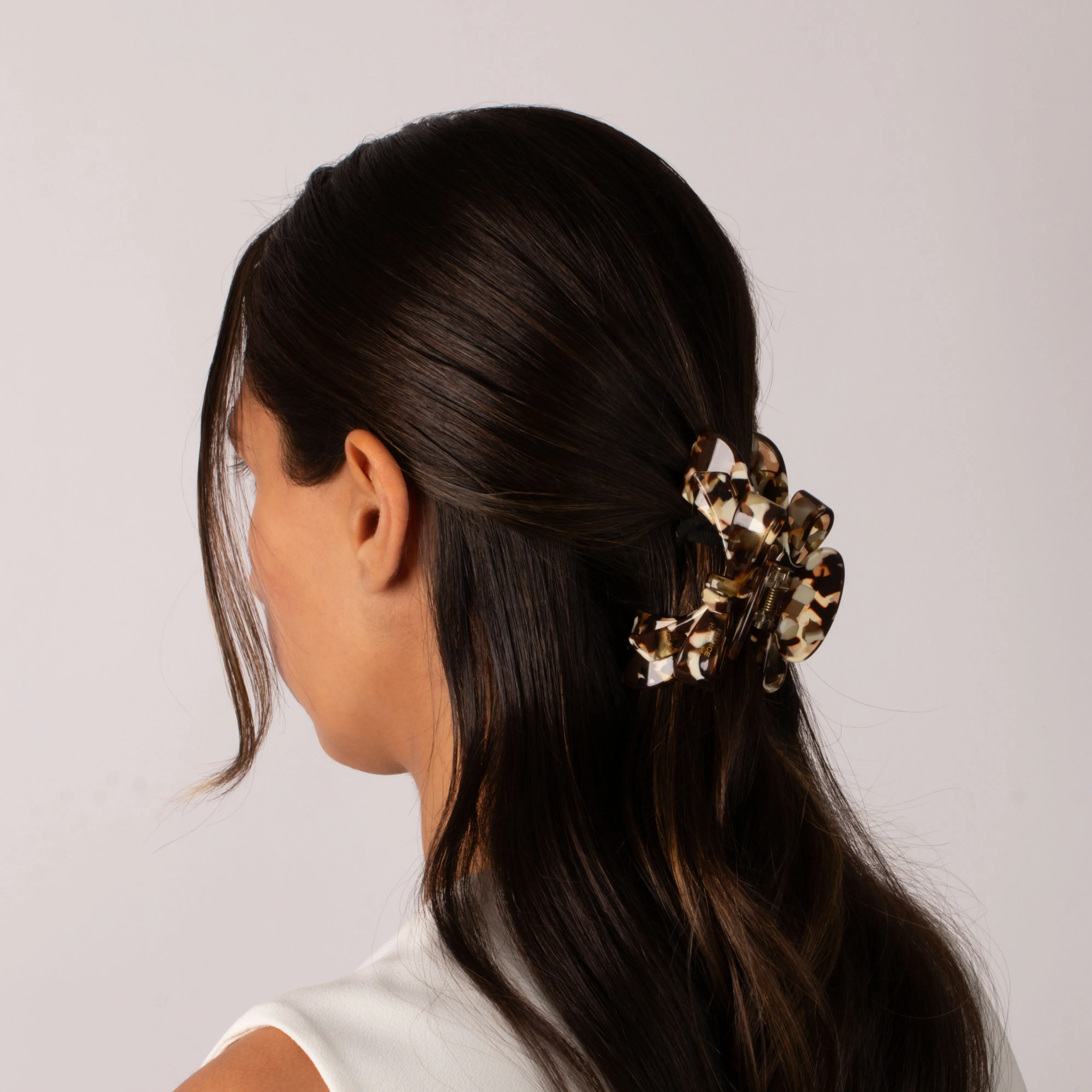 Large Open Bow Tie Hair Claw Clip sold by Adina Eden's product image thumbnail 3