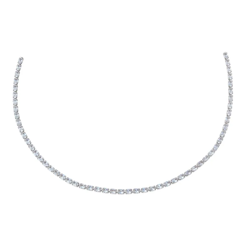 Colored Four Prong Tennis Choker sold by Adina Eden's product image thumbnail 4