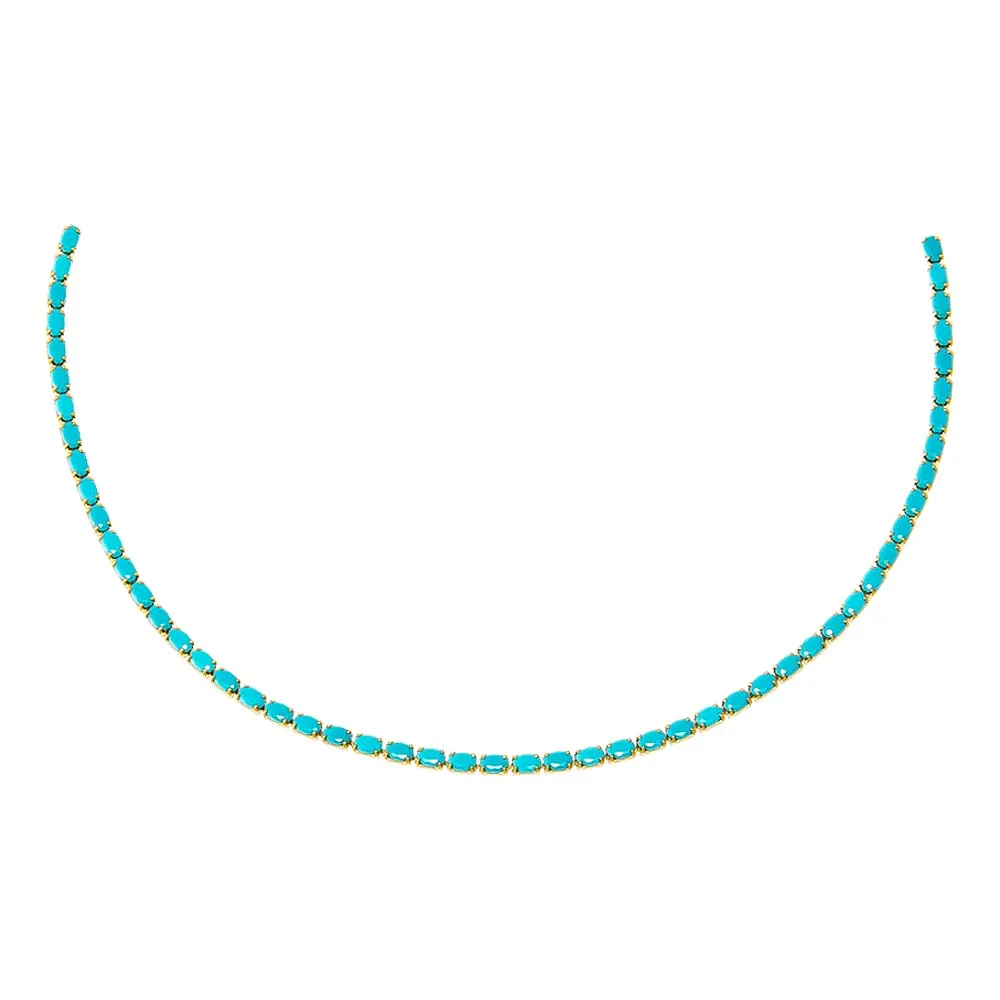 Colored Four Prong Tennis Choker sold by Adina Eden's product image thumbnail 2