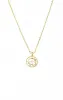 Pave Multi Charm Coin Pendant Necklace sold by Adina Eden's