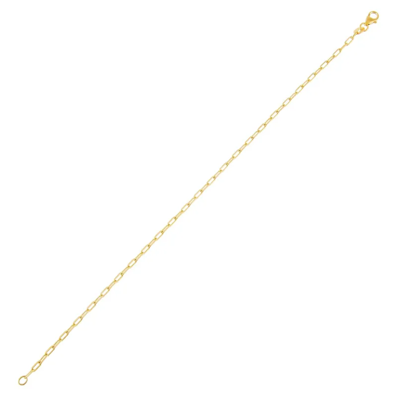 Thin Link Bracelet 14K sold by Adina Eden's