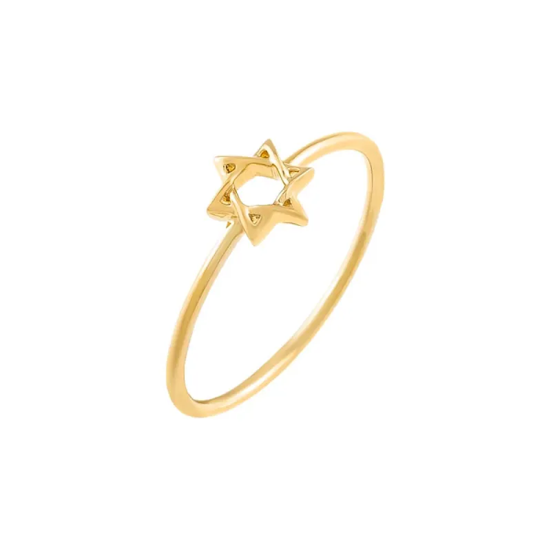Star of David Ring 14K sold by Adina Eden's