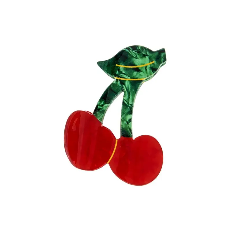 Cherry Hair Claw Clip sold by Adina Eden's