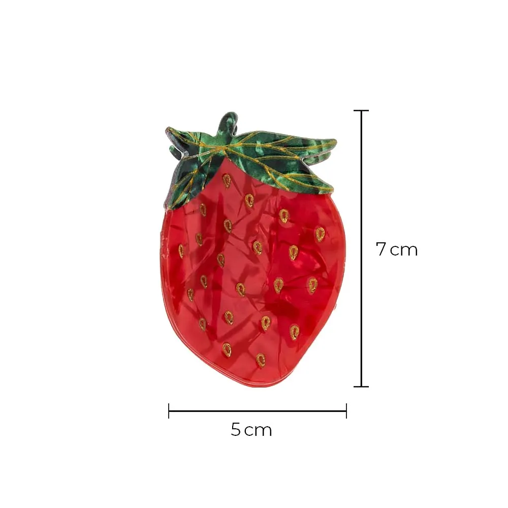Strawberry Hair Claw Clip sold by Adina Eden's product image thumbnail 2
