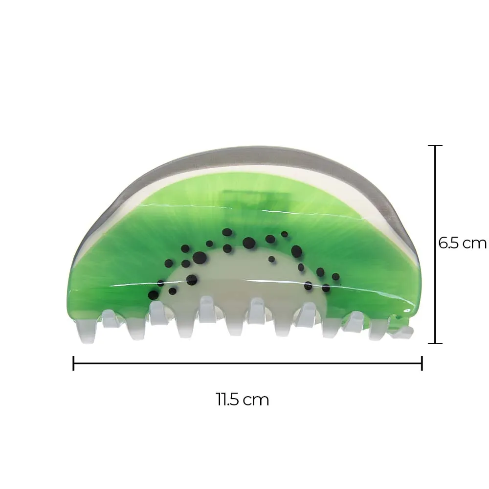 Kiwi Slice Hair Claw Clip sold by Adina Eden's product image thumbnail 2