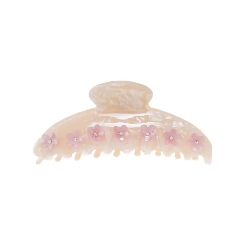 Multi Scattered Flowers Claw Clip sold by Adina Eden's