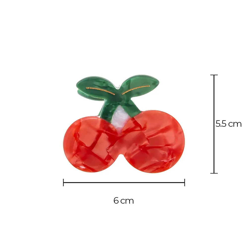 Mini Cherry Hair Claw Clip sold by Adina Eden's product image thumbnail 2