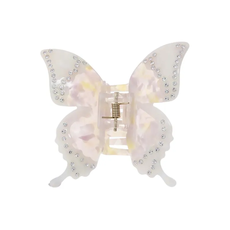 Rhinestone Butterfly Hair Claw Clip sold by Adina Eden's