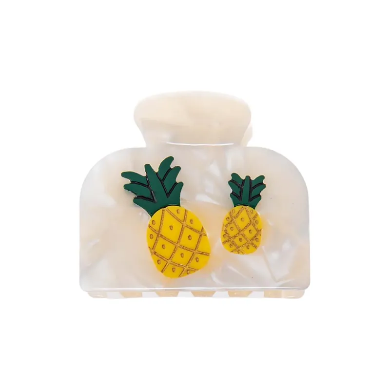 Mommy & Me Pineapple Claw Clip sold by Adina Eden's