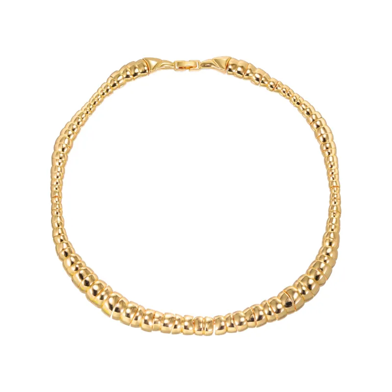 Ball Clustered Graduated Fancy Necklace sold by Adina Eden's