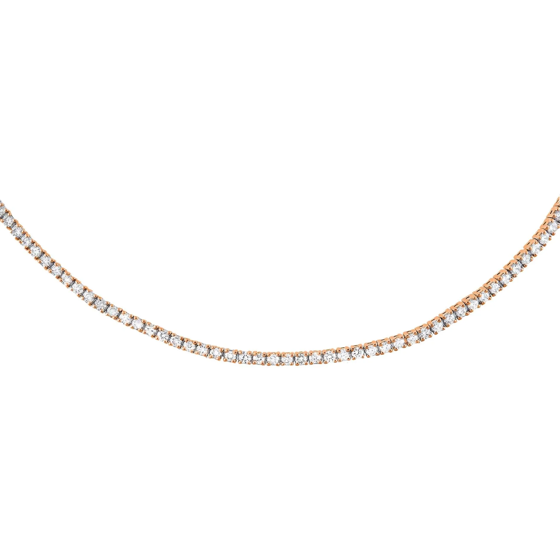 Diamond Tennis Choker 14K sold by Adina Eden's product image thumbnail 5