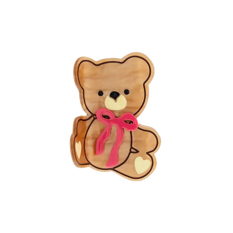 Creamy Teddy Claw Clip sold by Adina Eden's