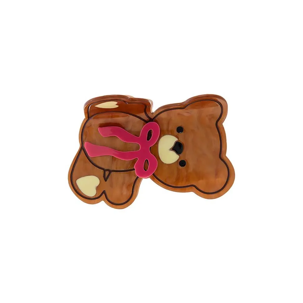 Honey Bear Bow Claw Clip sold by Adina Eden's product image thumbnail 2