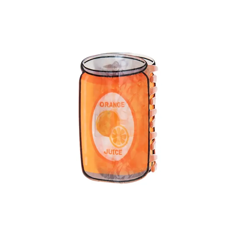 Orange Soda Can Claw Clip sold by Adina Eden's