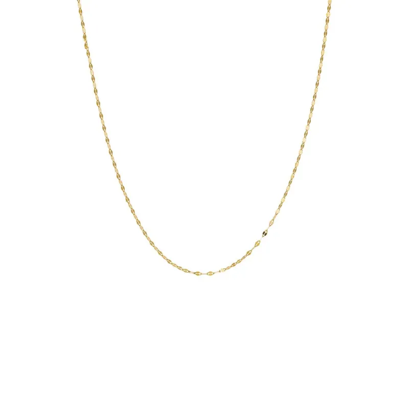 Dainty Mariner Chain Necklace 14K sold by Adina Eden's