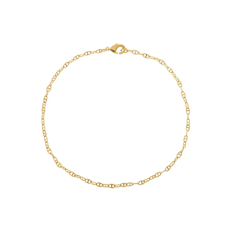Chunky Mariner Chain Anklet sold by Adina Eden's