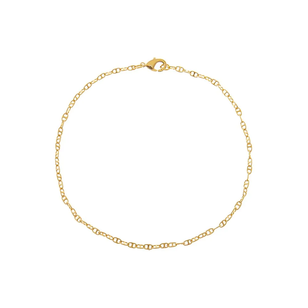 Chunky Mariner Chain Anklet sold by Adina Eden's