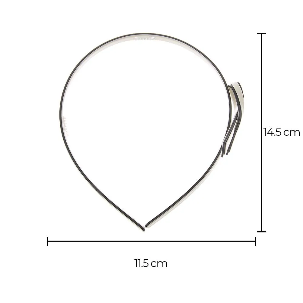 Two Tone Bow Ribbon Headband sold by Adina Eden's product image thumbnail 2