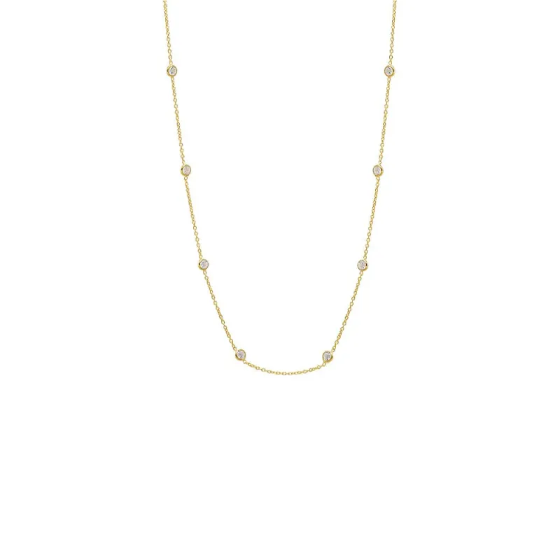 Diamond By The Yard Necklace sold by Adina Eden's