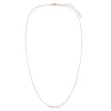 Floating Multi Diamond Necklace 14K sold by Adina Eden's