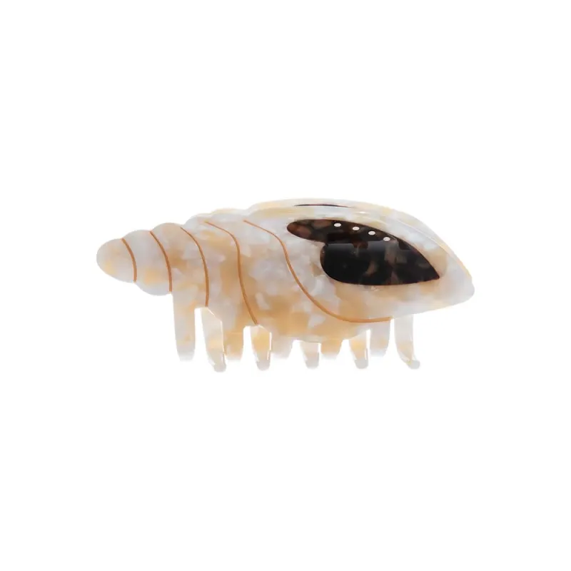 Two Tone Seashell Claw Clip sold by Adina Eden's