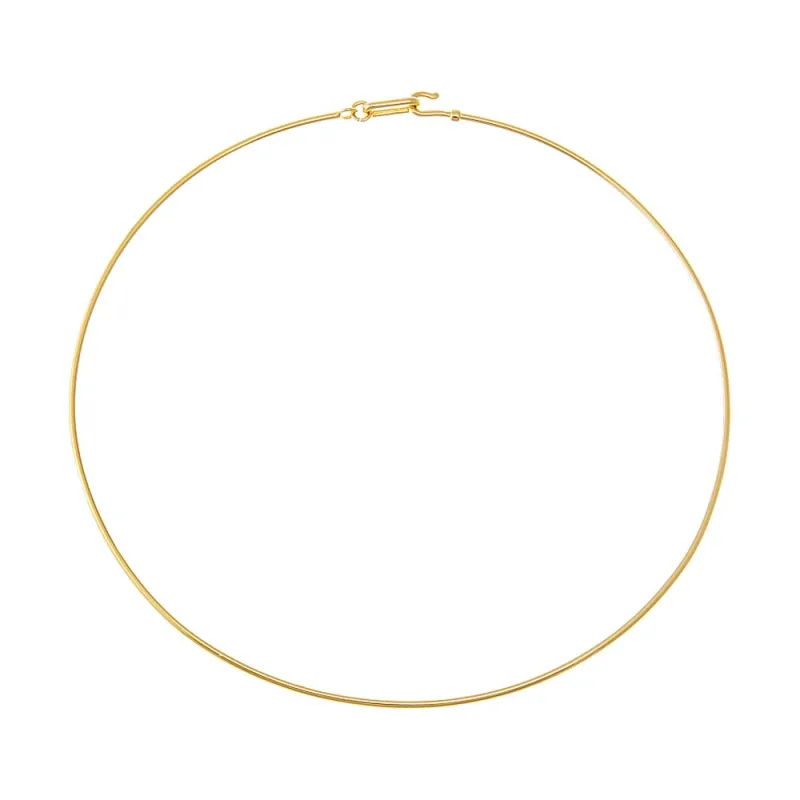 Solid Thin Wire Choker Necklace made by Adina Eden's