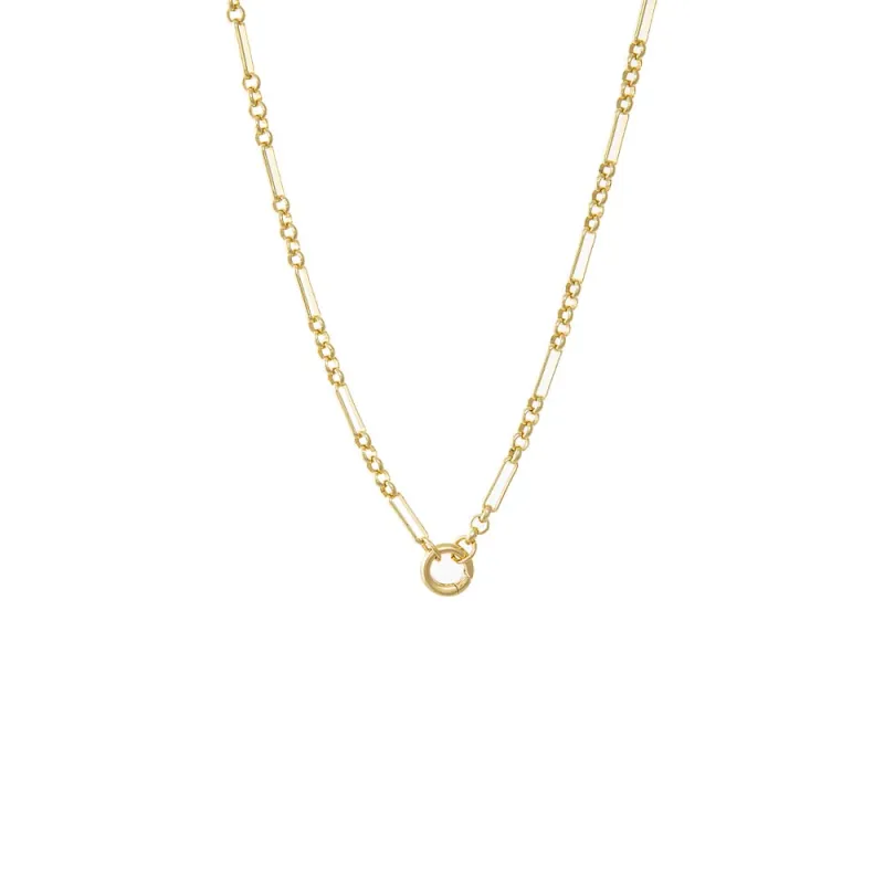 Solid Multi Chain Clicker Toggle Necklace made by Adina Eden's