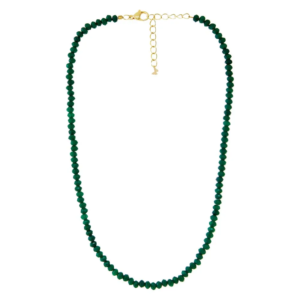 Colored Bead Choker Necklace sold by Adina Eden's product image thumbnail 2