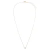 Pavé Tiny Diamond Heart Necklace 14K sold by Adina Eden's