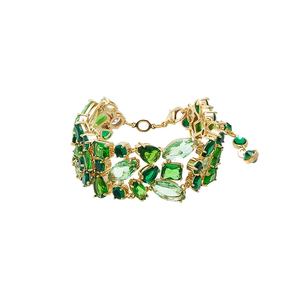 Mix Match Colored Super Wide Tennis Bracelet sold by Adina Eden's product image thumbnail 2
