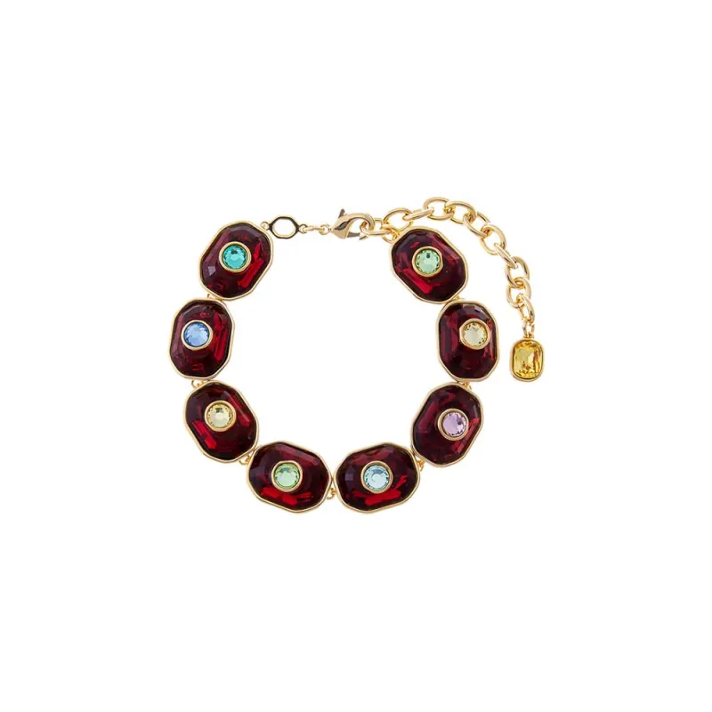 Ruby Charm Bracelet made by Adina Eden's