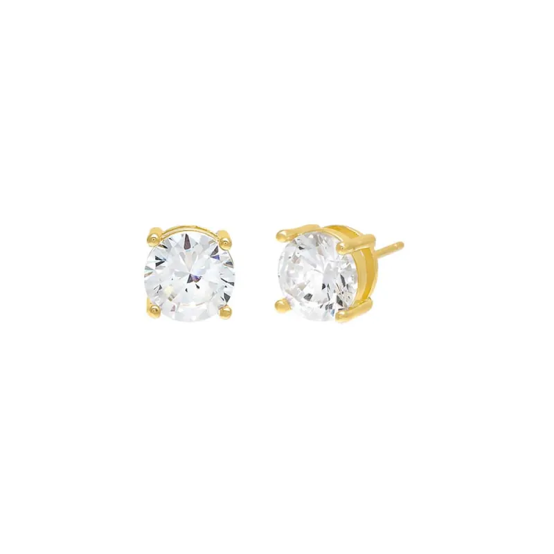Moissanite Juliette Stud Earring made by Adina Eden's