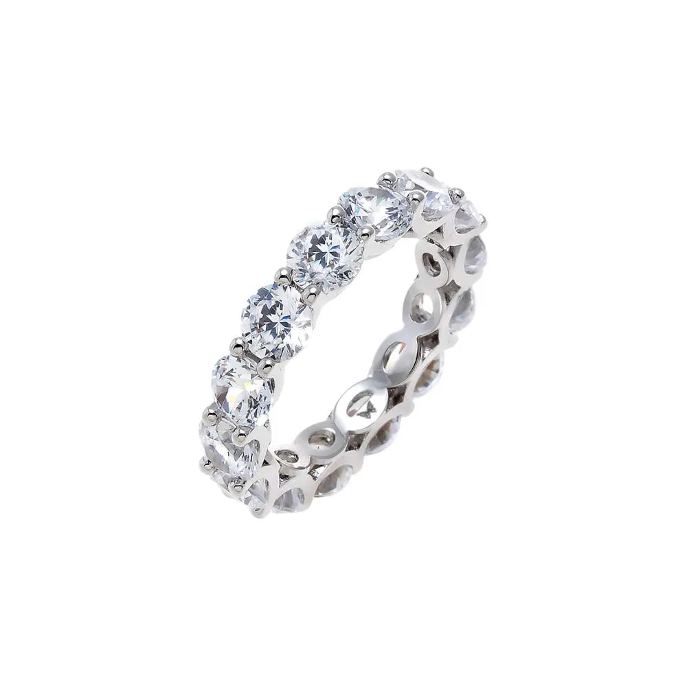 Moissanite Eternity Band sold by Adina Eden's