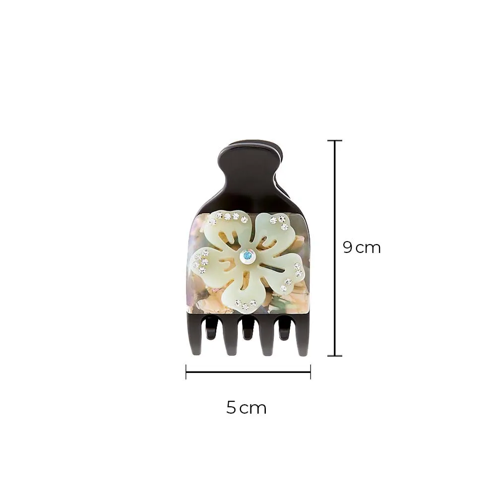 Colored Flower Accent Claw Clip sold by Adina Eden's product image thumbnail 5