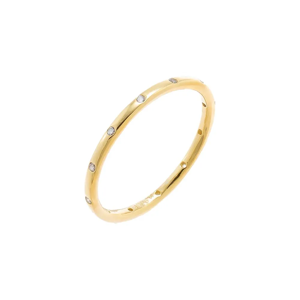 CZ Scattered Eternity Band sold by Adina Eden's