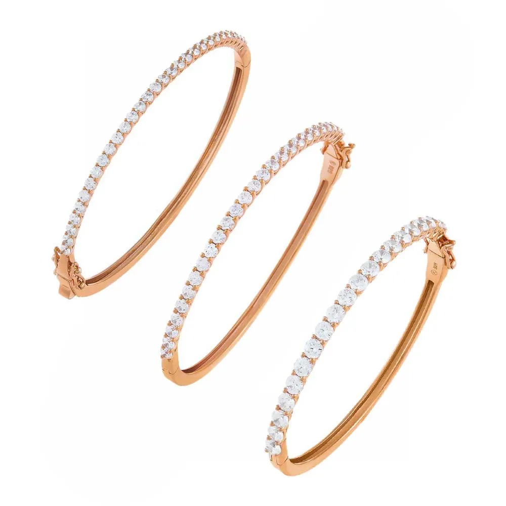 The Classic Tennis Bangle Combo Set sold by Adina Eden's product image thumbnail 3