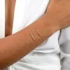 Diamond Bar Bracelet 14K sold by Adina Eden's