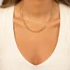 Multi Strand Snake Chain Necklace sold by Adina Eden's