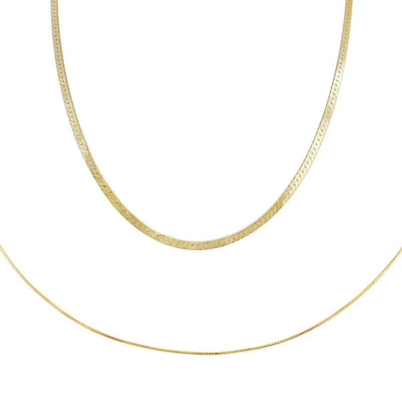 Snake Chain Combo Set sold by Adina Eden's